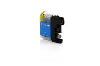 Compatible Brother LC121C LC123C Cyan 10ml 600 Page Yield