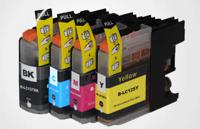 Compatible Brother LC129XLBK Black High Capacity 2400 Page Yield