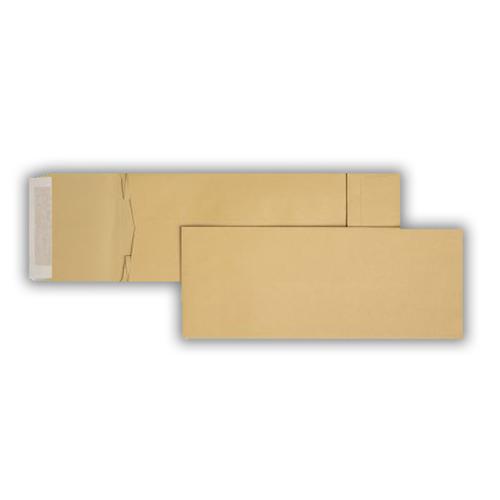 381x152x50mm 140gsm Manilla Self Seal Pocket Gusset Envelopes 125 Pack