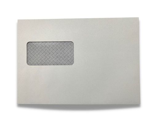 Trimfold Envelopes C5 162x229mm White 100gsm Recycled Window Wallet Self Seal Envelopes 500 Pack - Trimfold Envelopes - 1A43-REC - McArdle Computer and Office Supplies