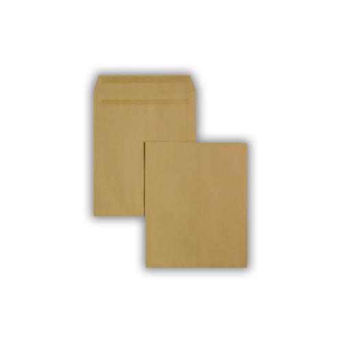 1D56 - 457x324mm 115gsm Manilla Self Seal Pocket Envelopes 125 Pack
