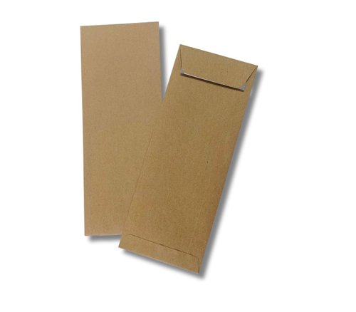 Trimfold Envelopes 324x125mm 100gsm Manilla Pocket Peel & Seal Will Envelope 500 Pack