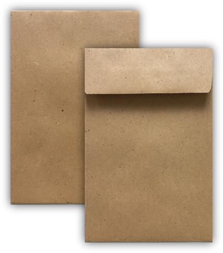 98 x 67mm 80gsm Manilla Pocket Gummed Seal Envelopes 1000 Pack