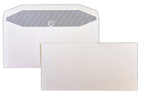 Trimfold Envelopes Autofast DL 110x220mm White 90gsm Opaqued Gummed Wallet Envelopes 500 Pack