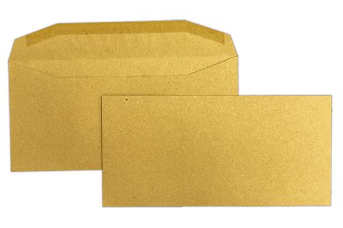 Trimfold Envelopes Autofast DLX 114x235mm Treesaver Manilla 80gsm Gummed Wallet Envelopes 500 Pack