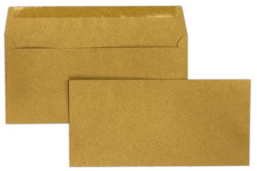 Trimfold Envelopes Treesaver 105x216mm Manilla 80gsm Gummed Wallet Envelopes 1000 Pack