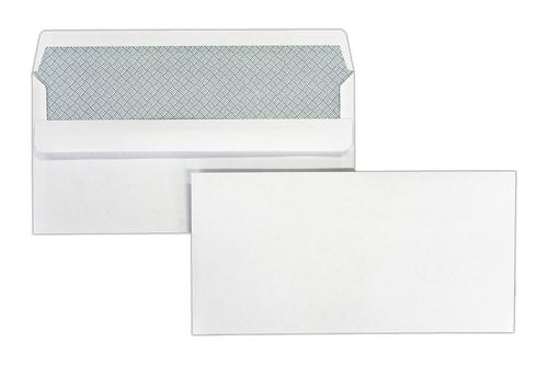Trimfold Envelopes Merlin DL 110x220mm White 80gsm Opaqued Self Seal Wallet Envelopes 1000 Pack