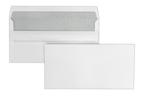 DL 110x220mm Kestrel White 100gsm Opaqued Self Seal Wallet 500 Pack