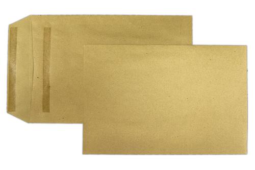 381x254mm Treesaver Manilla 80gsm Self Seal Pocket Envelopes 250 Pack