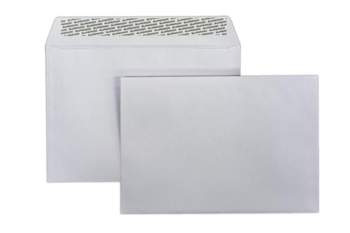 1N42 - 162x229mm 120gsm White Peel & Seal Wallet Envelopes Laser Guaranteed 500 Pack