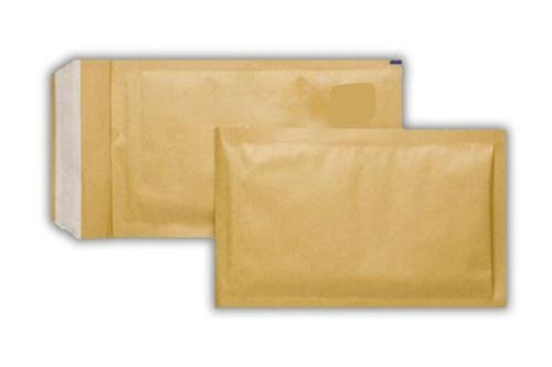 Trimfold Envelopes Pack n Post 120x215mm Buff Peel & Seal Padded Bag 200 Pack