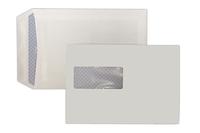 Envelopes C5 White Window Self Seal 100g Bx500