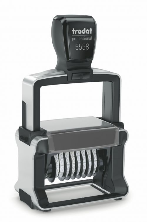 Trodat New Professional 5558/PL Self-inking stamp with an impression size 55 x 32mm 