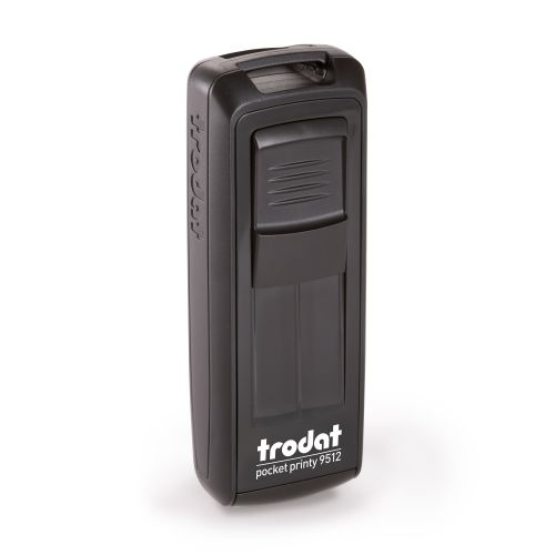 Trodat Pocket Printy 9512 - 47 x 18 mm - Eco Black