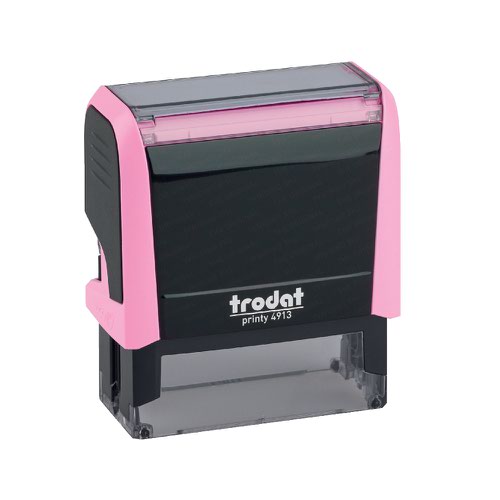 Printy 4913 DIY Self-Inking Stamp Kit - Pastel Pink