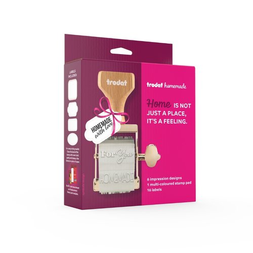 Trodat Homemade Stamp Set - Personalised Labelling for Creative DIY Projects