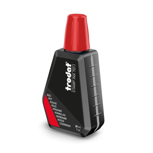 Trodat Stamp Pad Ink Red 28ml - 55885 11233TD Buy online at Office 5Star or contact us Tel 01594 810081 for assistance