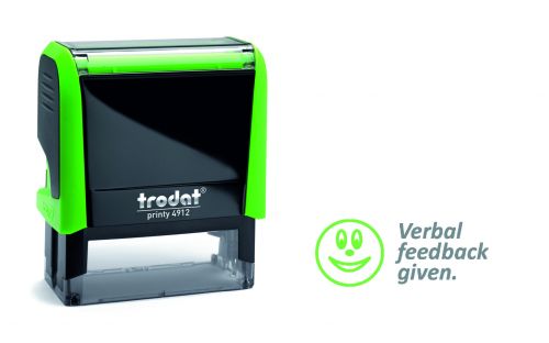 Trodat Teachers Stamp - Verbal Feedback Given