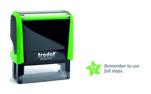 Trodat Teachers Stamp - Remember to use full stops