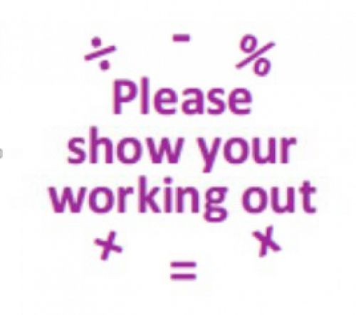 Trodat Classmates Education Stamp - Perfect for in the classroom, this self-inking stamp features the phrase 'PLEASE SHOW YOUR WORKING OUT'.