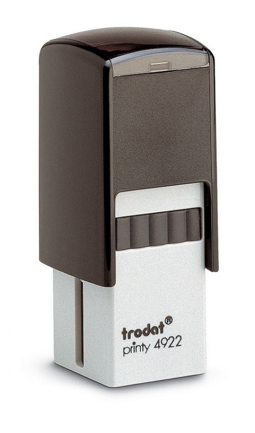Trodat Printy 4922 QR Self Inking Custom Stamp. Imprint area 17 x 17 mm