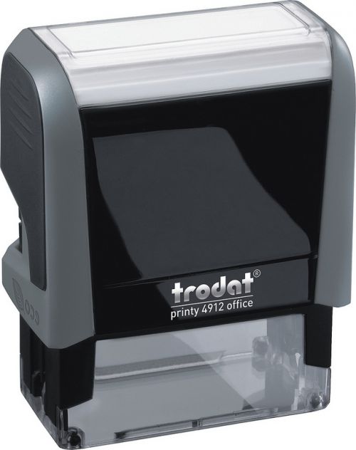 Trodat Office Printy Self Inking Text Stamp POSTED 46x18mm Red/Blue