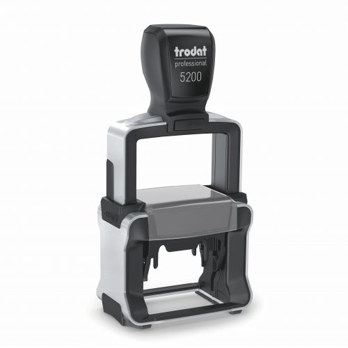 Trodat 5200 Professional 4.0 Self Inking Stamp Impression Size 41x24mm + Date Size 4mm