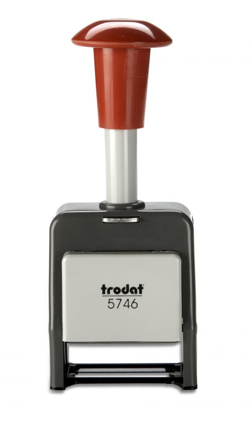 Trodat 5756/P Automatic Numberer 5.5mm Characters Plastic Frame