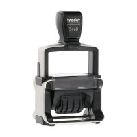 Trodat Professional 5460 Self Inking Custom Date And Text Stamp. Imprint Area 53 x 32 mm - 6 lines maximum - 3 above and 3 below date
