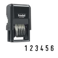 Trodat Printy 4846 Self Inking 4mm Numberer Stamp 6 Bands