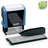 Trodat Printy 4.0 Typo 4911 D.I.Y Self-inking Rubber Stamp - This stamp creates up to 3 lines of customised text, great for professional use.