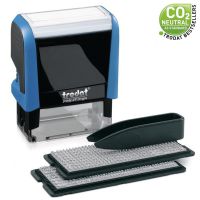 Trodat Printy 4.0 Typo 4913 D.I.Y Self-inking Rubber Stamp - This stamp creates up to 5 lines of customised text, great for professional use.