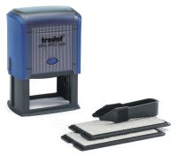 Trodat Printy Typo 4927 D.I.Y Self-inking Rubber Stamp - This stamp creates up to 8 lines of customised text, great for professional use.