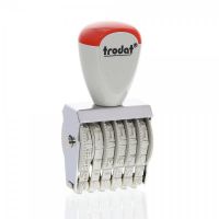 Trodat Classic Line 1536 Numberer - This stamp features 6 adjustable bands each with a character size of 3mm perfect for use at a large event.