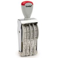 Trodat Classic Line 1594 Numberer - This stamp features 4 adjustable bands each with a character size of 9mm perfect for use at a large event.