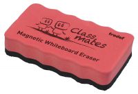 Trodat Classmates Educational Magnetic Eraser - Red. The perfect tool for in the classroom, wipe away any whiteboard marks with this magnetic eraser.