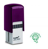 Trodat Teachers Stamp - This is good work - Green