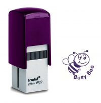 Trodat Teachers Stamp - Busy Bee - Blue