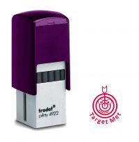 Trodat Teachers Stamp - Target met - Red