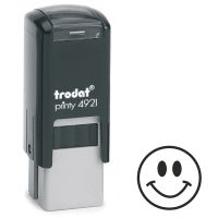 Trodat Teachers Stamp - Smiley Face - Violet