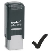 Trodat Teachers Stamp - Tick - Green
