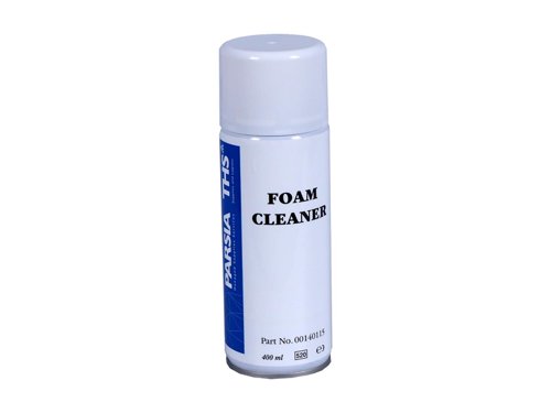 PAR140115 | Anti static foam cleaner 400 ml Foaming solvent giving powerful cleaning and degreasing of a variety of contaminants such as wax, grease, etc leaving the surface clean and dry. 