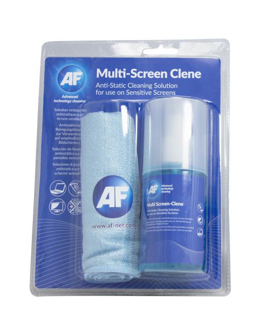 AF (200ml) Multi-Screen Clene Air Spray with Micro Fibre Cloth