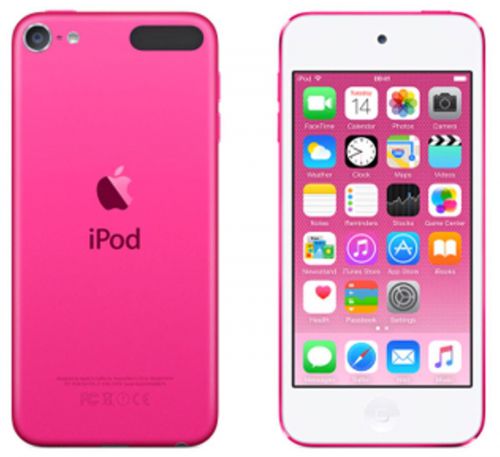Apple iPod Touch (4.0 inch Multi-touch) Retina Display A8-Chip 32GB WLAN Bluetooth Camera iOS8 (Pink)
