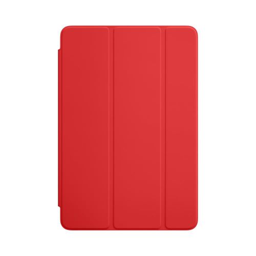 Apple Polyurethane Smart Cover (Red) for iPad Mini 4