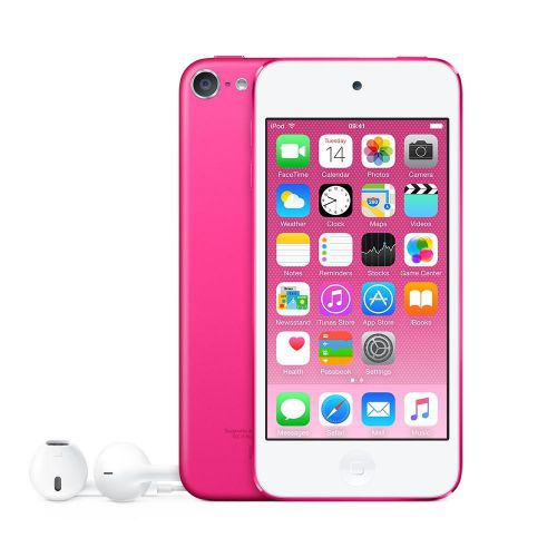 Apple iPod Touch (4.0 inch Multi-touch) Retina Display A8-Chip 128GB WLAN Bluetooth Camera iOS10 (Pink)