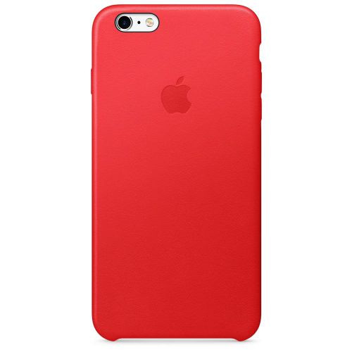 Apple Leather Case (Red) for iPhone 6s Plus