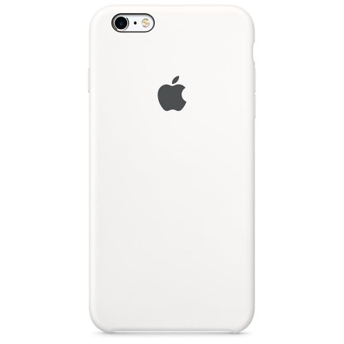 Apple Silicone Case (White) for iPhone 6s Plus