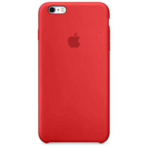 Apple Silicone Case (Red) for iPhone 6s Plus