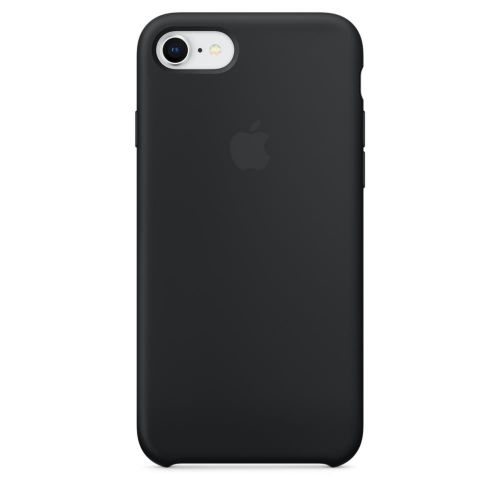 Apple Silicone Case (Black) for iPhone 7/8